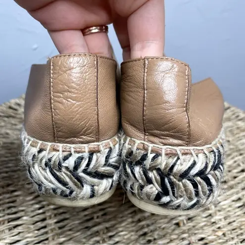 Aquatalia Leather Platform Espadrilles Womens Size 6 Boho Indie Scandi Coastal