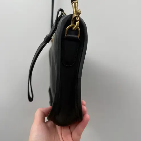 Coach Vintage Bonnie Cashin Era Convertible Black Crossbody Wristlet Bag