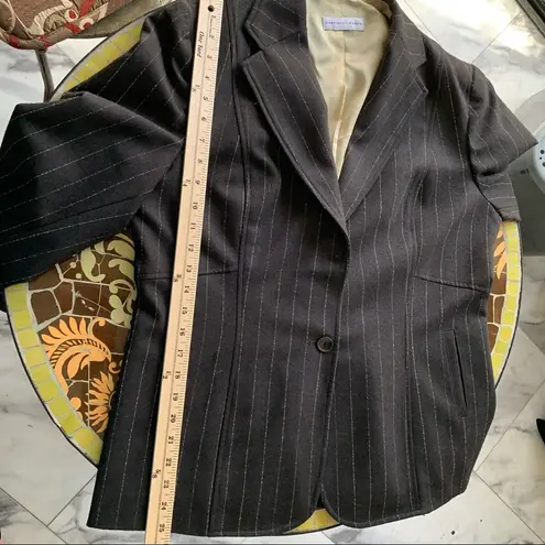 GARFIELD MARKS Women’s Blazer Jacket Sz: 12 Gray