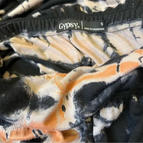 Gypsy 05 Gypsy Tie Dye Strapless Maxi Dress