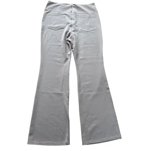 Halara High Waisted Flare Leggings Yoga Pants Women Size Large Grey Athletic NWT