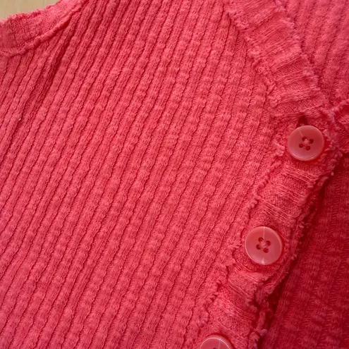 BDG URBAN OUTFITTERS  Ribbed Cropped Button Front Sweater Tank Size medium