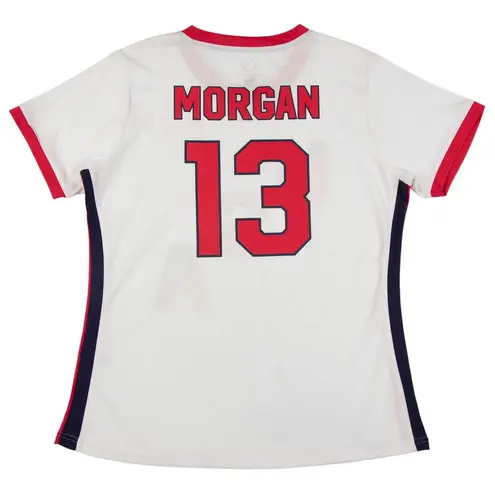 US Women's National Team USA Women's #13 Alex Morgan Soccer Jersey in White, L White Size L