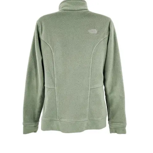 The North Face  Fleece Jacket Zip Up Coat Sage Green Women's Small