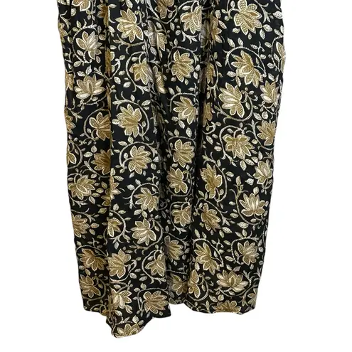 THE GREAT. SWIM Black Brown Tan Swim Coverup Dress NWT Size 2/US Medium Beachy