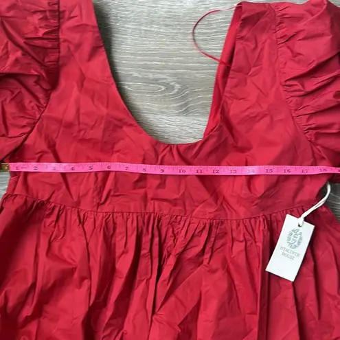 Tuckernuck NEW Rouge Scoop Neck Ariel Blouse by Hyacinth House Large