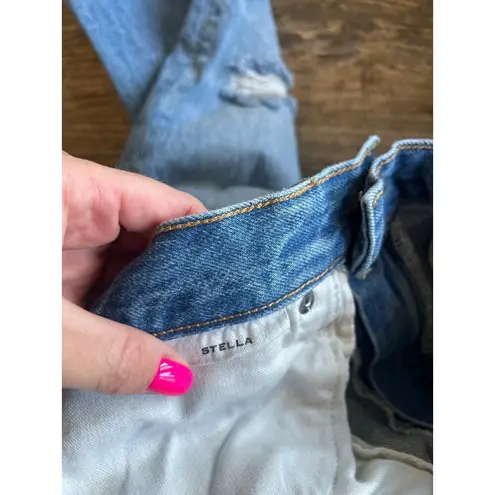 SLVRLAKE Stella High Waist Slim Straight Leg Jeans Badlands Womens Size 26 Blue