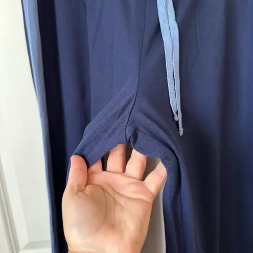 Nautica  Navy Blue Long Sleeve and Pant Pajama Set Size L