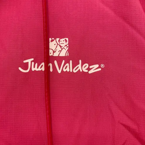 Juan Valdez Colombia Pink Orange Hooded Windbreaker M Size M