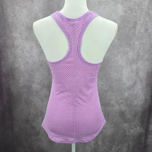Champion  Purple Activewear Performance Racerback Duo Dry Tank Top Small