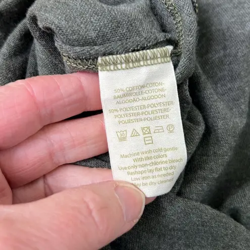 We The Free Women’s Free People  tank top asymmetrical gray swing style size xs