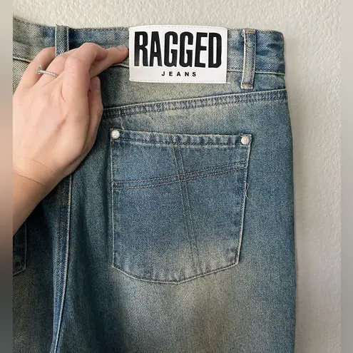 The Ragged Priest Distressed Goliath Low Rise Jean in Green Hue Women’s Size 28