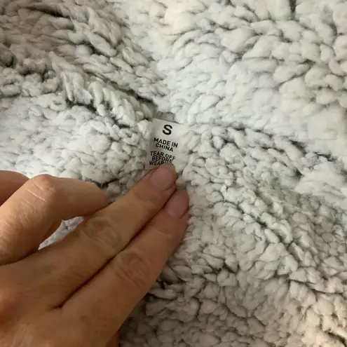 Free Country Womens Full Zip Vest Reversible Green Quilted Plush, pockets Small