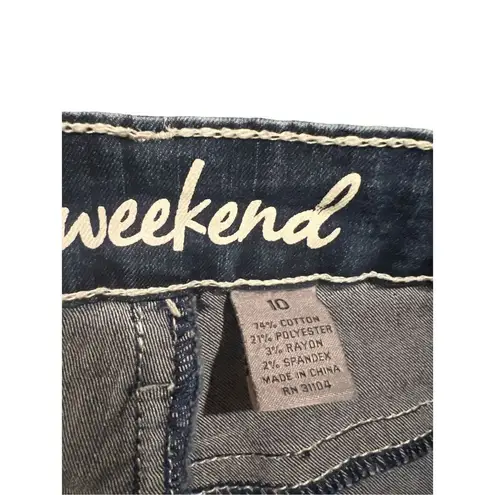 ND Weekend Capris size 10 Blue