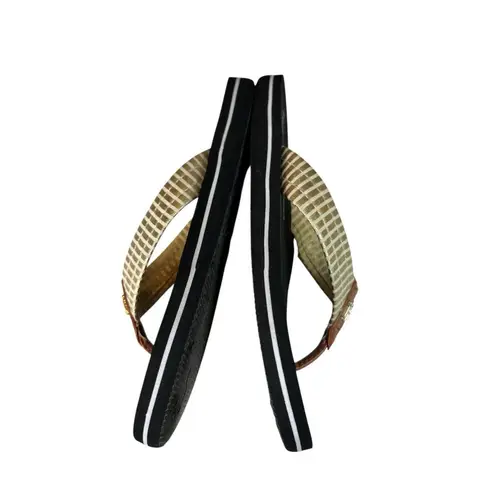 Tommy Hilfiger  Flip Flops Cream/Gold Straps Women’s Size 6/6.5 - Image 10