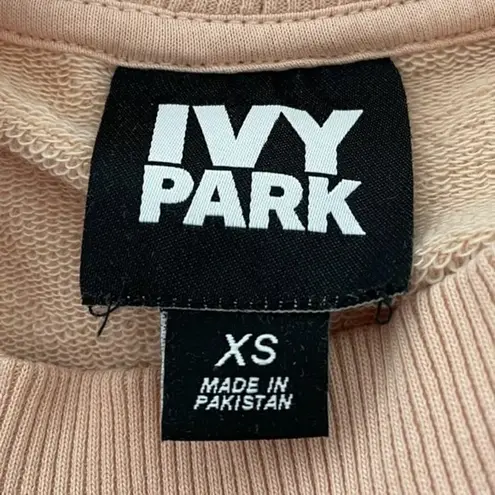 Ivy Park Oversized Crewneck Sweatshirt Pink Size XSmall