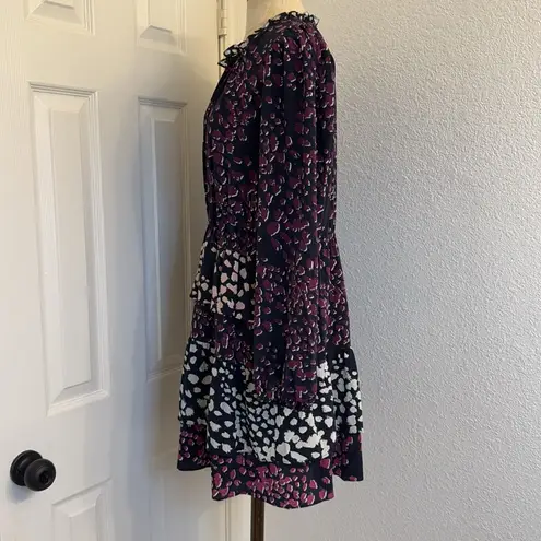 Marie Oliver  tiered animal print dress