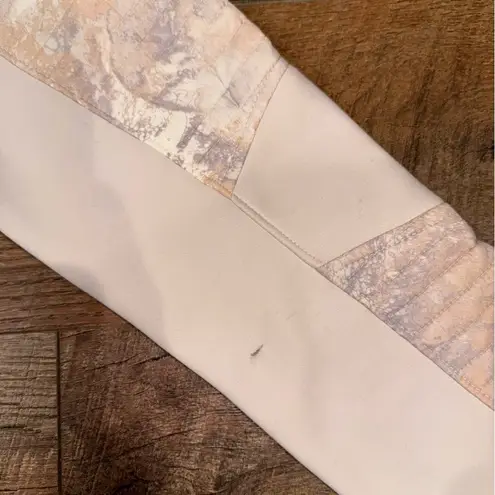 Calia by Carrie Underwood Moto Hybrid Faltering Puffer Jacket Cameo Blush Pink Size XS