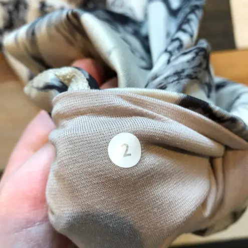 Lululemon Marble Tie Dye Crop Leggings