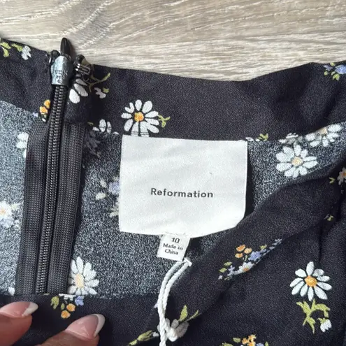 Reformation NEW  Daisy Bea Floral  Midi Skirt 10 - Image 9