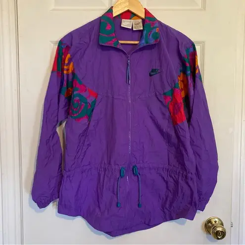 Nike Vintage  Nylon Printed Windbreaker