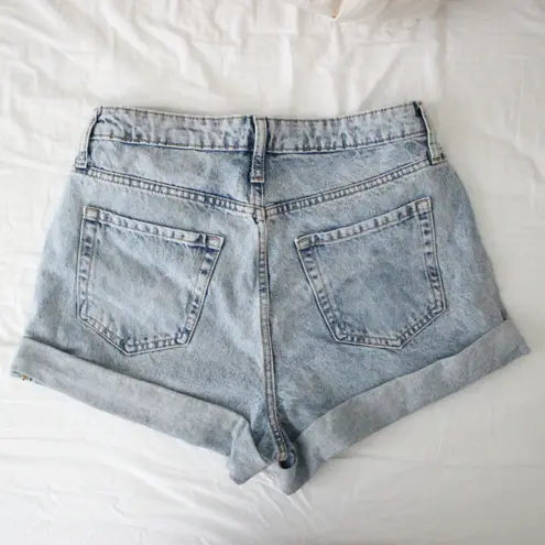 Wild Fable High Rise Cuffed Mom Jean Shorts