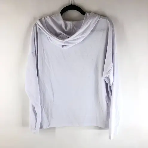 Rae Dunn NWT Womens White Best Mom Ever Long Sleeve Pullover Hoodie Size S