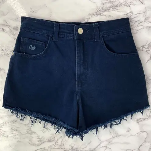 Gloria Vanderbilt  Dark Blue Custom Cutoff Shorts 4