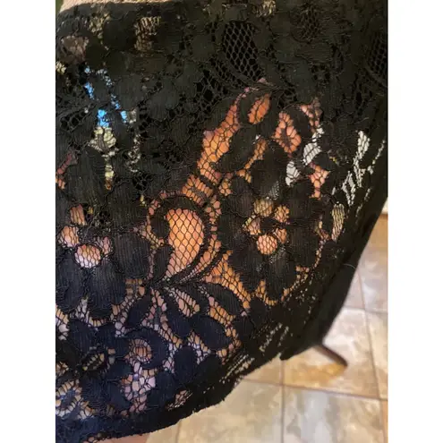 VINTAGE SPENCER ALEXIS KIMONO STYLE JACKET SIZE XL Black