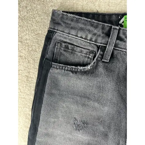 SR vs. Sandrine Rose Womens Jeans Size 25 The Virgin Label Gray High Rise Straig