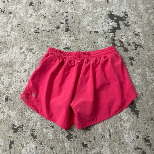 Lululemon  Hotty Hot Low-Rise Lined Short 4" Size 8 - Lip Gloss