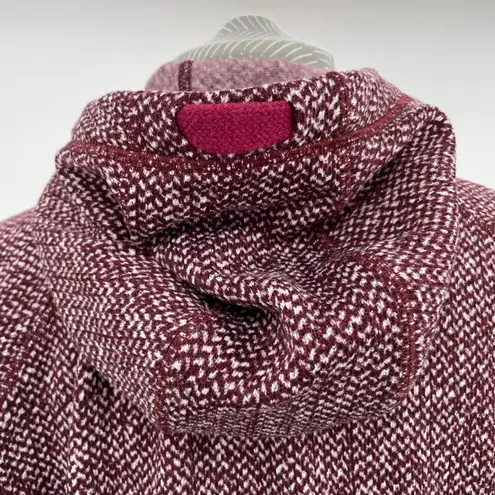 RAB Amy Hoody Zip Up Rioja Red Fleece Jacket Hoodie Size L Size L