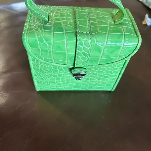 Bag Vibrant Green Mini Crocodile