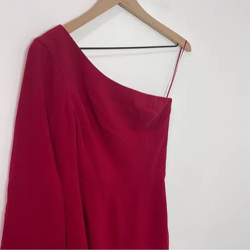 Dress the Population  Heidi Dress Red One Shoulder Cocktail size XS