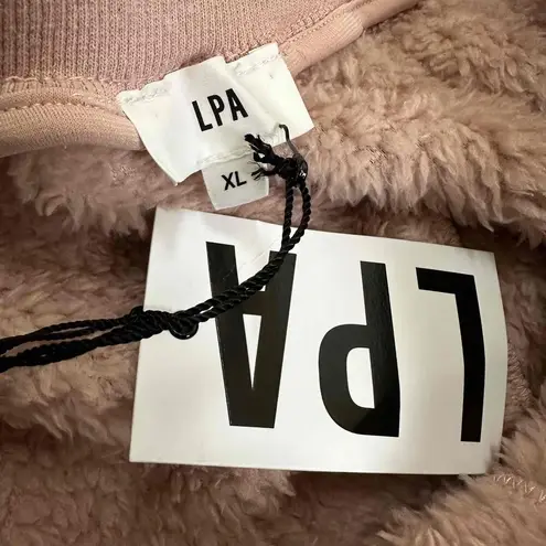 LPA NWT Sherpa Fleece Sweatpants Size XL