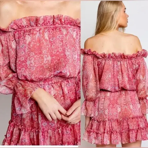 MISA Los Angeles Revolve Danae Dress in Washed Rose Lilac Pink Size Medium