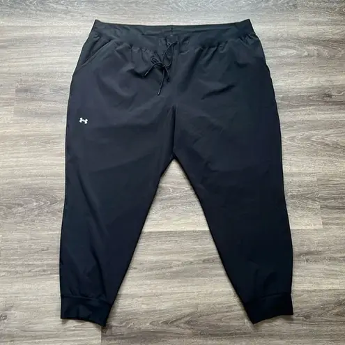 Under Armour Black workout joggers plus size Pants 2X