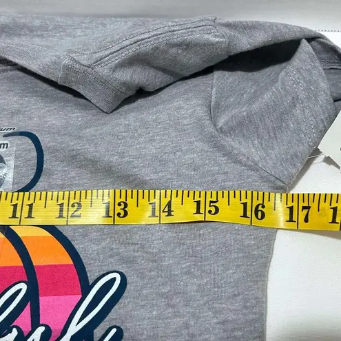 Reel Legends NEW "Thankful" Women's Size Medium Gray Sunset Pumpkin Thanksgiving