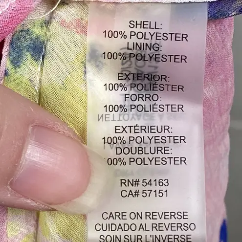 Marc New York Dress Women’s 8 Pink Floral Maxi Sleeveless Halter Tiered NEW