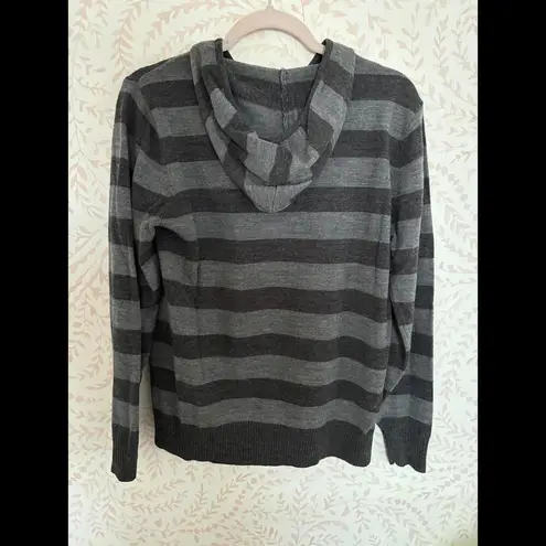 Paper Denim & Cloth EUC Stylish Striped Hoodie - Size S
