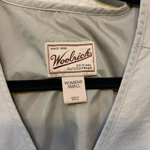 Woolrich Taupe outdoor vest sz S outdoor fishing hunting camping hiking