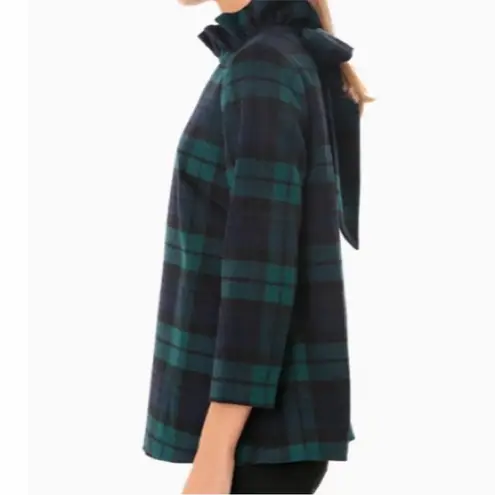 Tuckernuck NWOT Faye Blackwatch Plaid Blouse