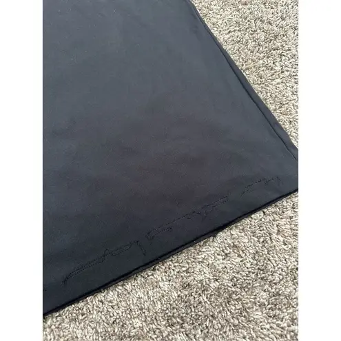 Karen Kane Black Long Maxi Dress Stretch Jersey Sleeveless Lagenlook Women’s M