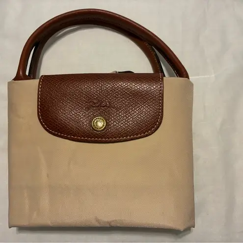 Longchamp  Beige and Brown Tote - Image 13