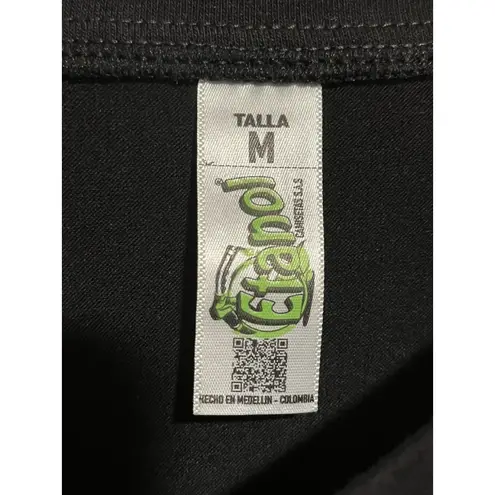 Etanol T Shirt Womens Size M Tall Black The Best Bear Print Short Sleeve Crew Size M