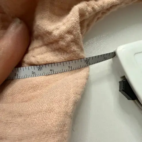 Ava & Viv 1X Pink Cotton Top