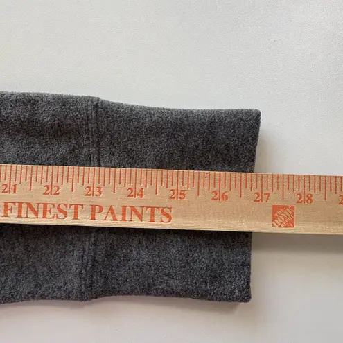 Duluth Trading Sweater Womens XXL Dark Gray Frost Lake Tunic Fleece Pullover