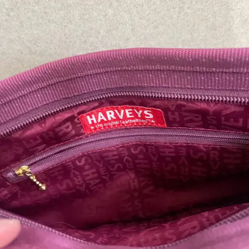 SUPER RARE Harveys Lola satchel Seatbelt Bag Purple Ruffle Purse CROSSBODY