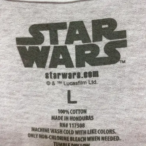 Star Wars 1977 Illustrated Dewback Promo Movie Poster Tee L