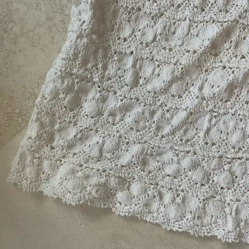 Handmade Stunning Vintage 70’s Hand Crochet Mexican Wedding Dress Never Worn, sz 2/4